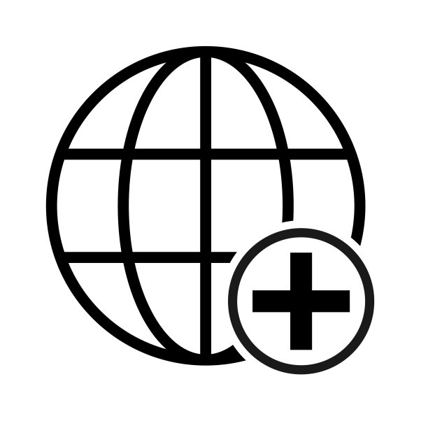 WWW万维网网站符号互联网地图图标图片下载