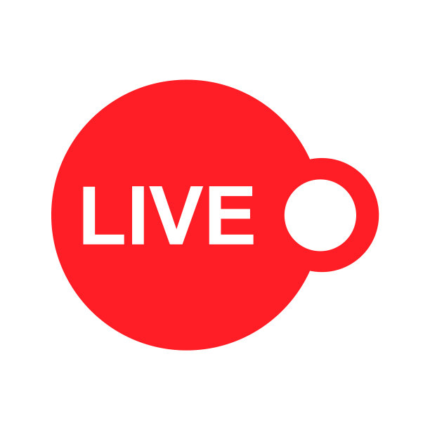 直播图标现代空气按钮设计图片下载