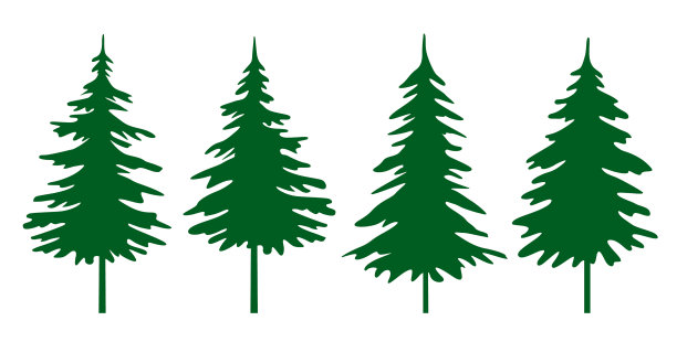 一棵冬暖夏凉的圣诞树图片下载