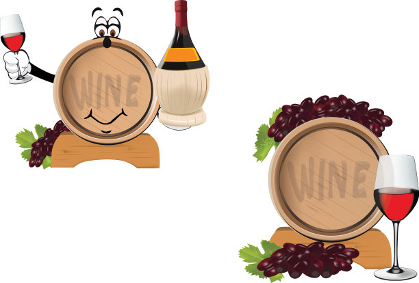 装酒精液体的木桶图片下载