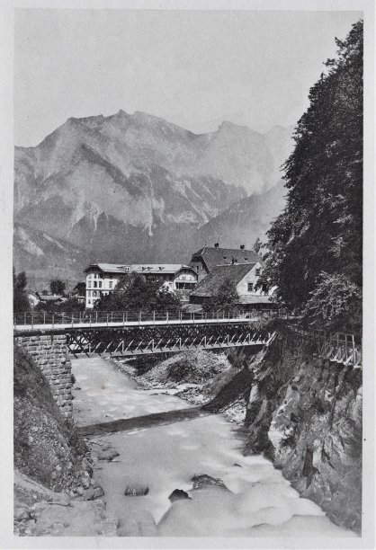 瑞士拉加兹的塔米娜河图片下载