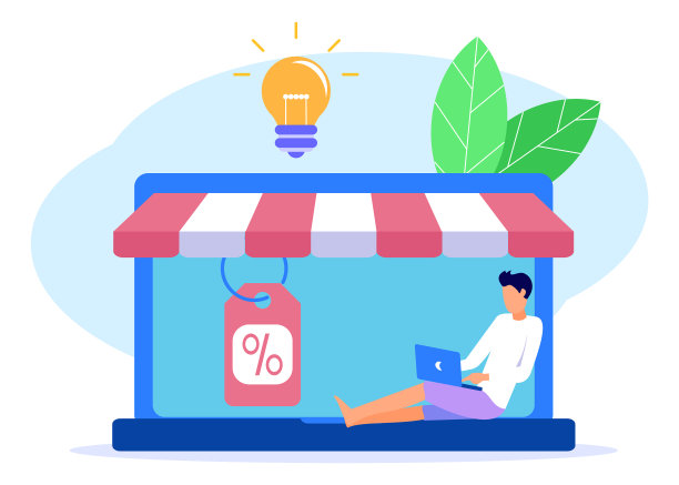 图形卡通人物小企业图片下载