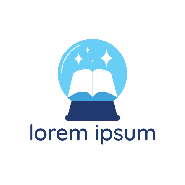 儿童教育服务标志设计图片下载