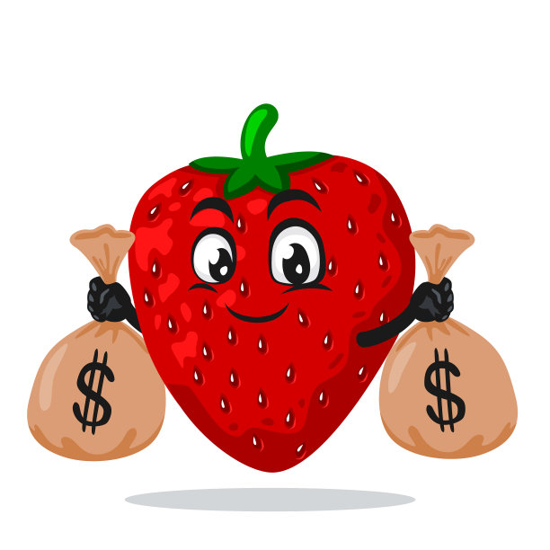 草莓吉祥物或人物图片下载