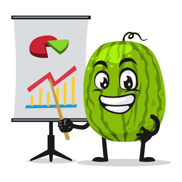 西瓜吉祥物或人物图片下载