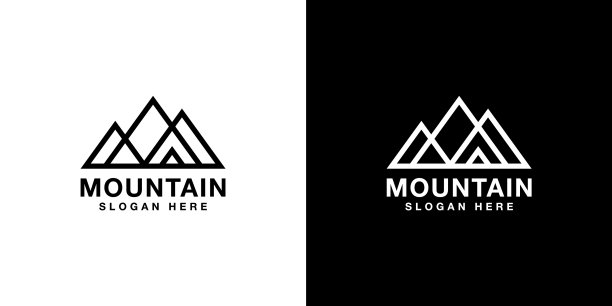 山标志设计会徽图片下载