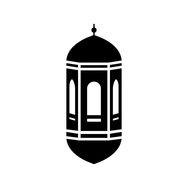 花灯象征先知的生日降临图片下载