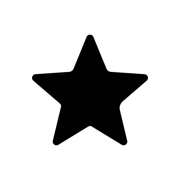 星星符号设计模板图片下载
