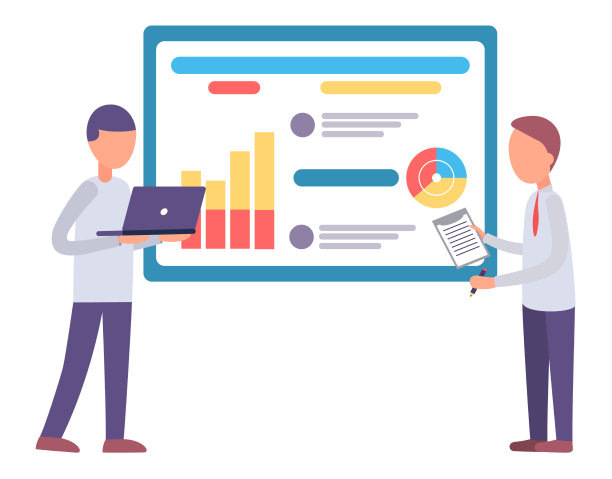 商人站在甲板上分析图片下载