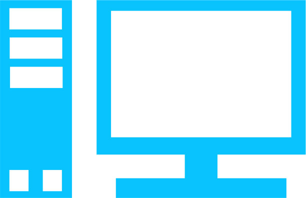 电脑图标平图片下载