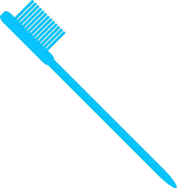 牙刷图标平图片下载