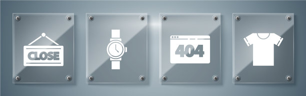 设置t恤页面与404错误手表图片下载