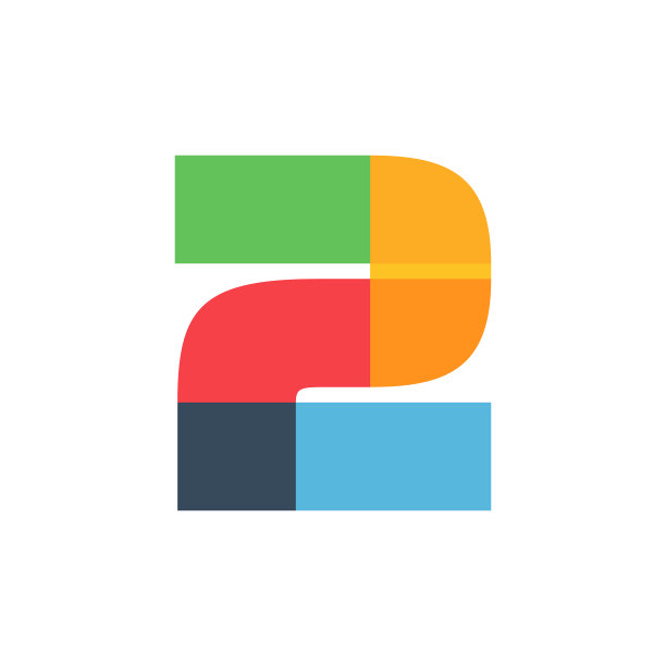 二号标志色彩鲜艳，栩栩如生图片下载