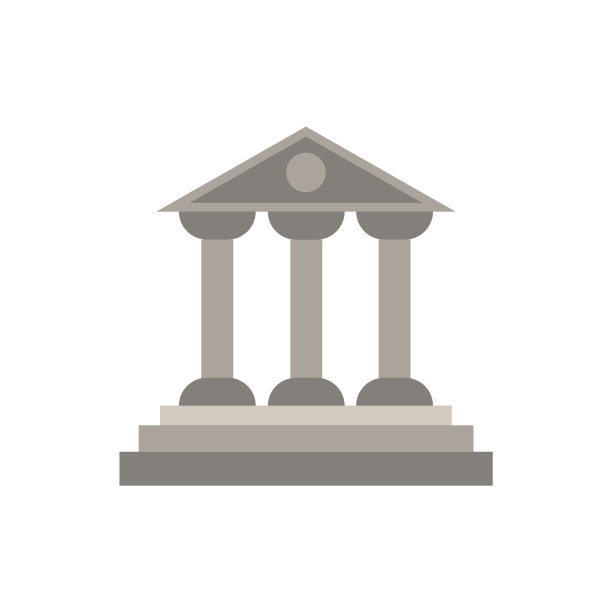 博物馆图标来自建筑的简单元素图片下载