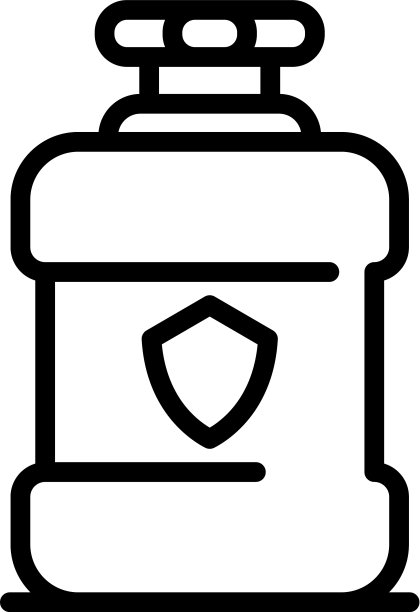 漱口水图标轮廓风格图片下载