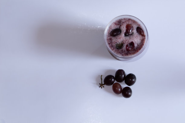 美味的葡萄果汁图片下载