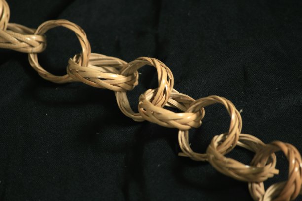 一串成链条的藤条图片下载