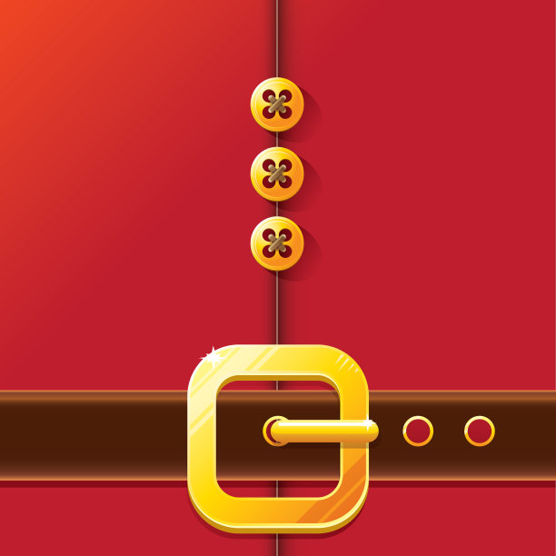 圣诞快乐经典红色卡通图片下载