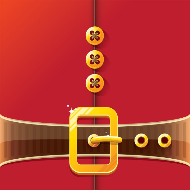 圣诞快乐经典红色卡通图片下载