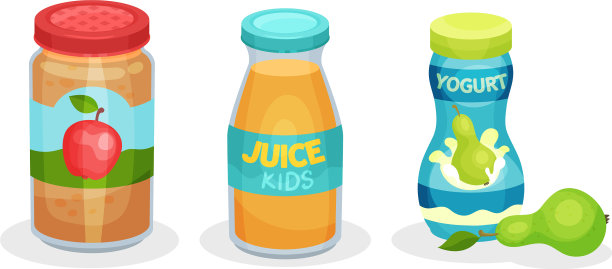 果汁和牛奶酸奶中可以凝结图片下载