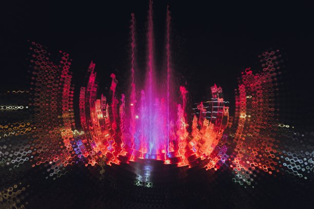 音乐喷泉图片下载