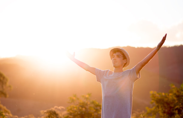 快乐和自信图片下载