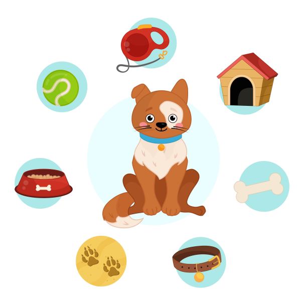 矢量插图的农场动物。图片下载