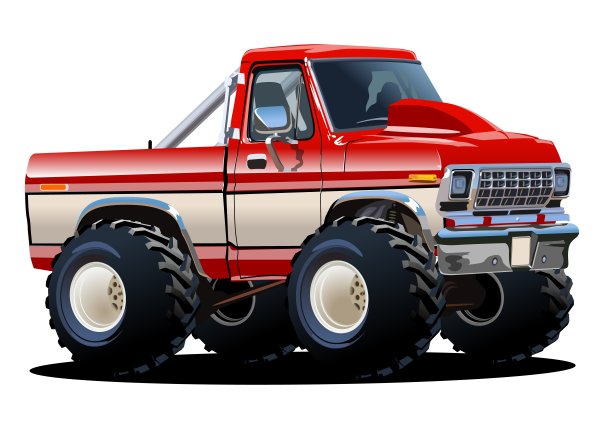 卡通向量的车图片下载