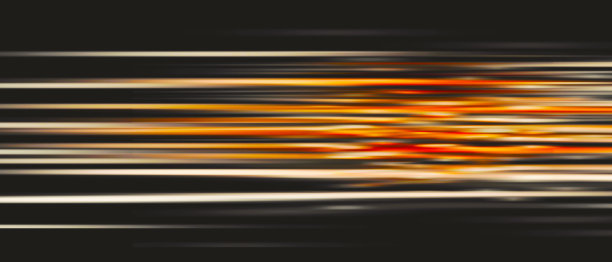 红色抽象运动模糊背景。恐怖图案与颜色线。不同的深浅和厚度。金属花纹行业，技术背景。三维演示图片下载