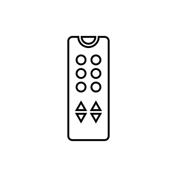 遥控器图标插图孤立矢量符号图片下载