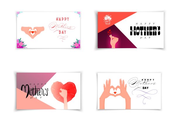 寄上祝贺卡片，祝您母亲节快乐图片下载