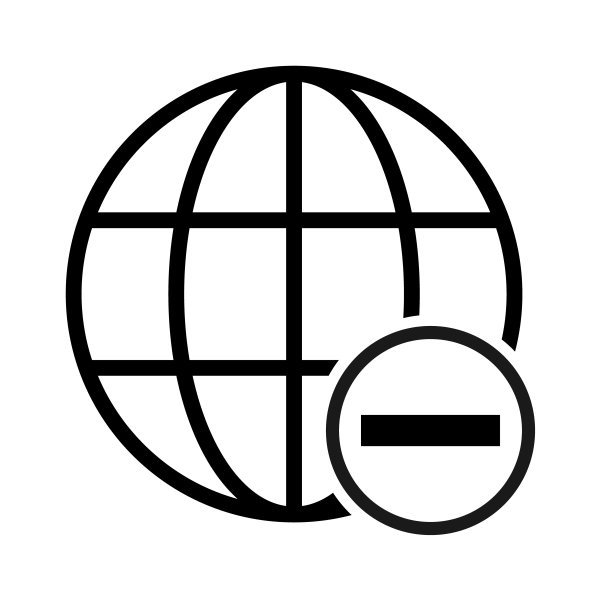 环球网网址标志，互联网地图图标，网站地址地球扁平轮廓符号图片下载