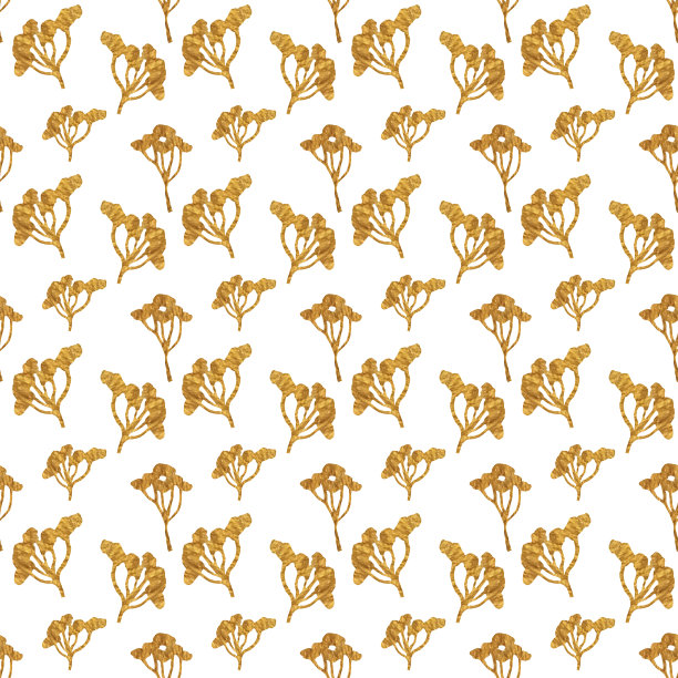金草无缝图案图片下载