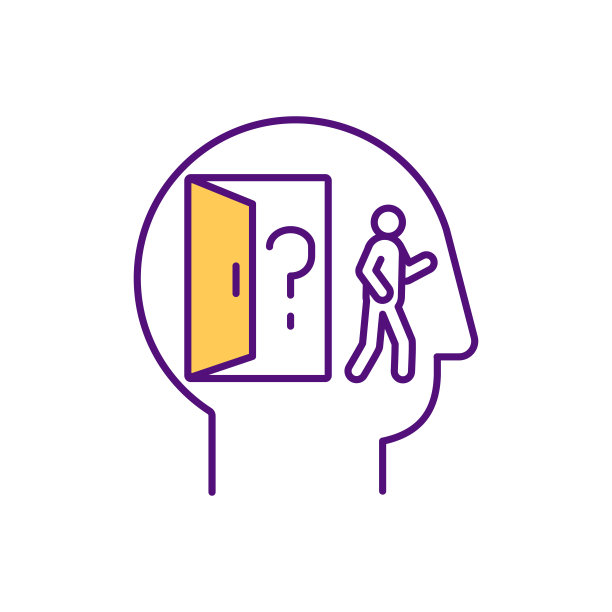 创建心理距离RGB颜色图标图片下载