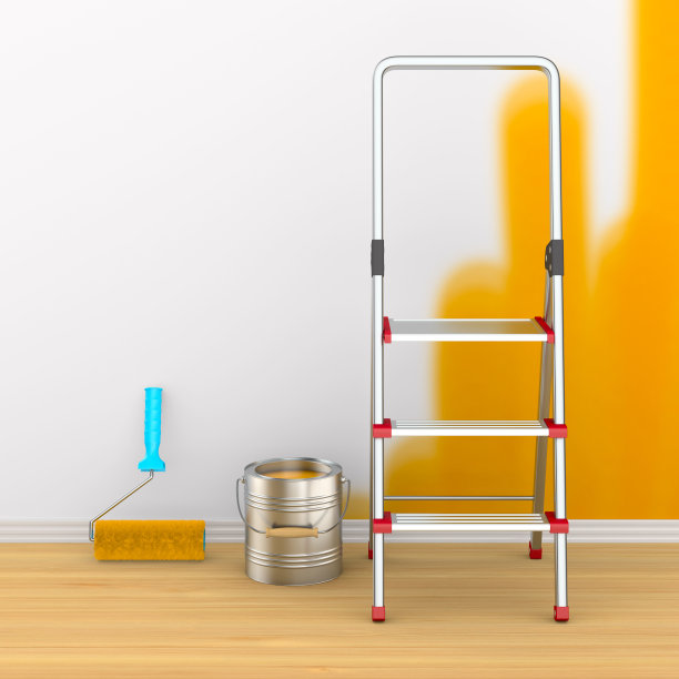 修理房间的。画的墙。三维演示图片下载