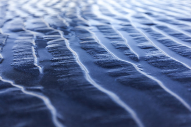 波纹沙滩纹理图片下载