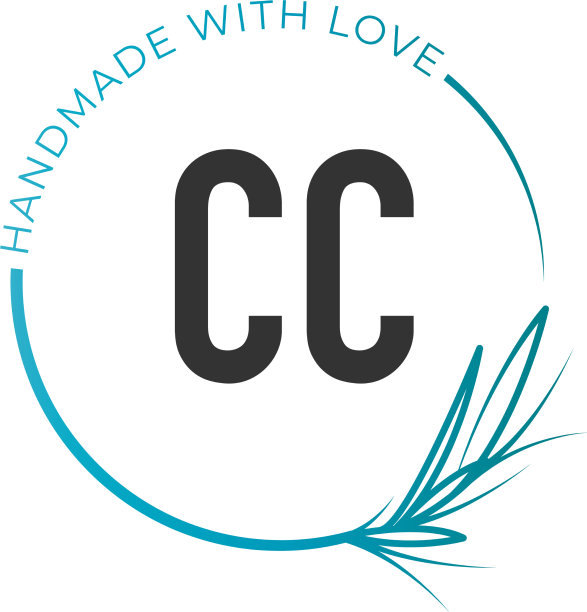 首字母cc花女性标志模板图片下载