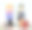 东京女孩提着一个箱子穿过城市的街道图片下载