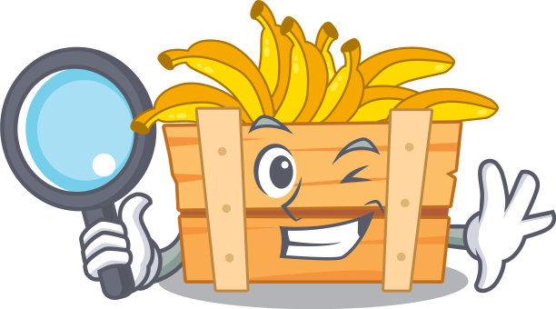 智能侦探香蕉水果盒图片图片下载