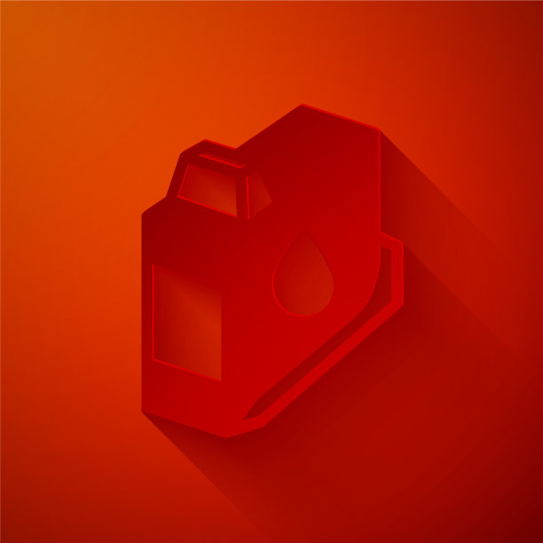 剪纸打印机墨盒图标隔离图片下载