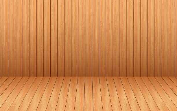 空白的木制工作室房间背景图片下载