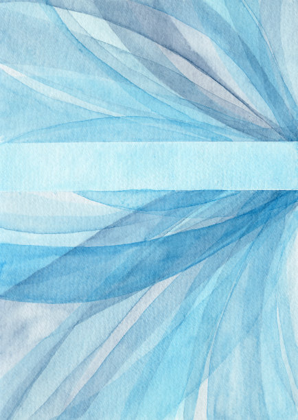 水彩蓝色和灰色笔触抽象背景图片下载