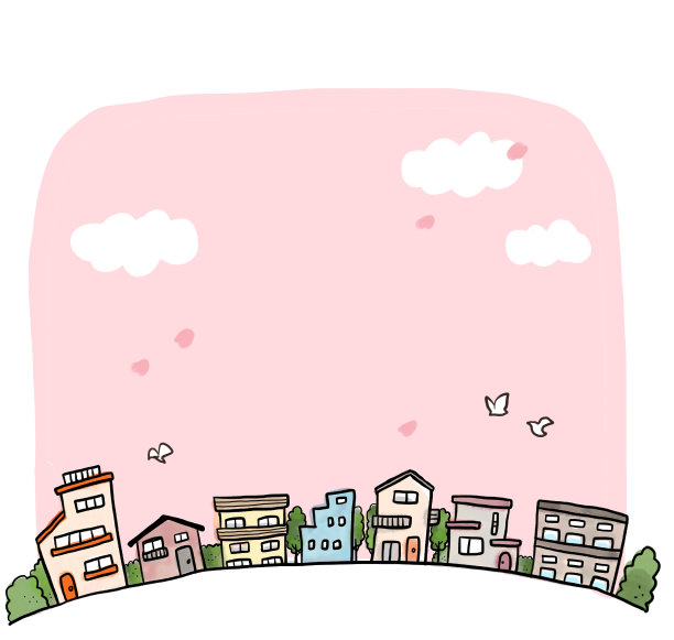 日本春天的街道图片下载