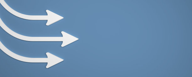 背景前带有箭头的抽象商业符号图片下载