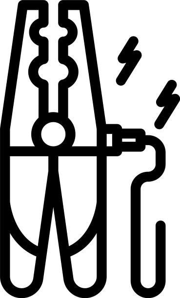 电池跳线图标轮廓风格图片下载