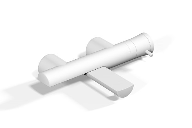 浴室的水龙头模型图片下载