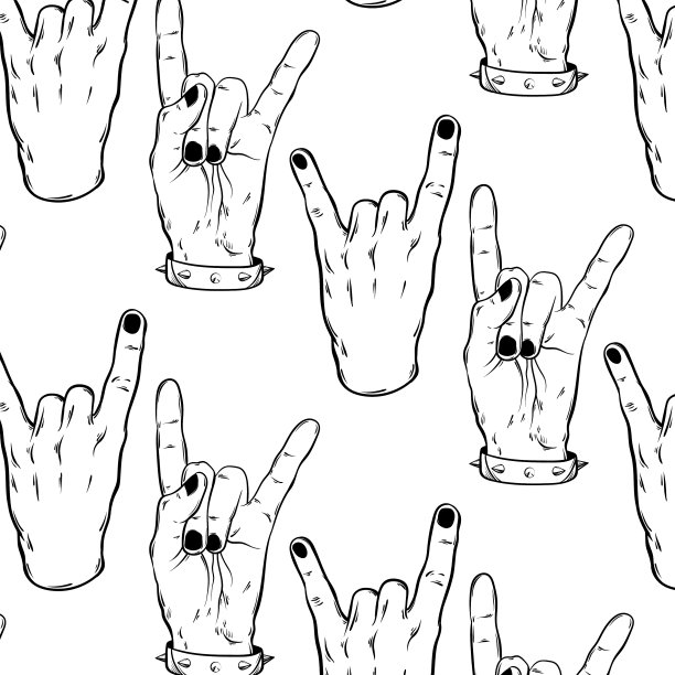 图案用手绘岩画用手画图片下载