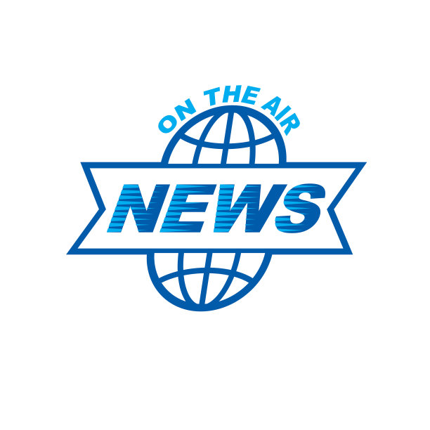 用地球和地球创造新闻主题徽章图片下载