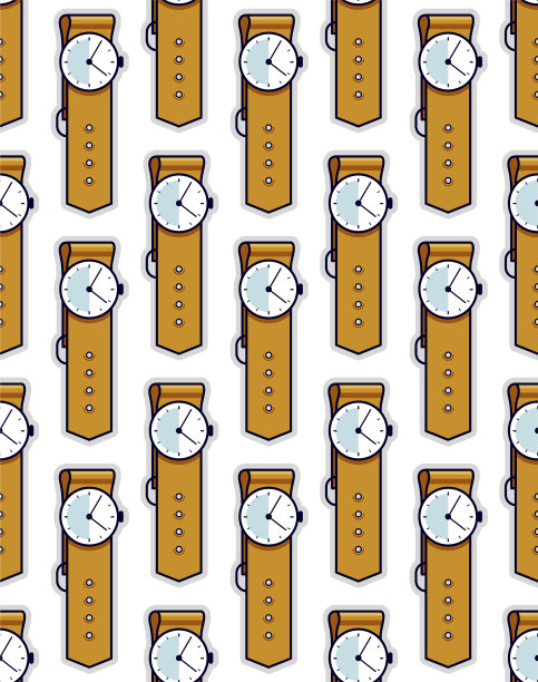 手手表无缝壁纸背景图像图片下载