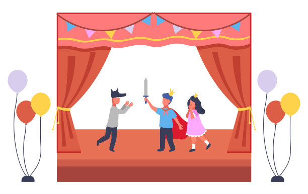 音乐会在学校儿童戏剧图片下载